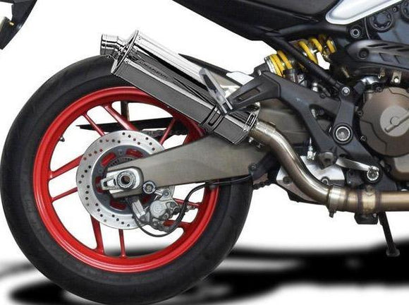 DELKEVIC Ducati Monster 821 / 1200 Slip-on Exhaust Stubby 14