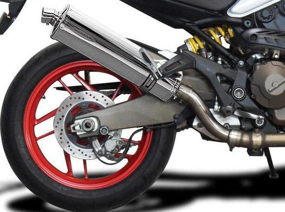 DELKEVIC Ducati Monster 821 / 1200 Slip-on Exhaust Stubby 18