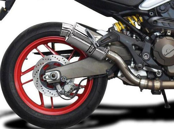 DELKEVIC Ducati Monster 821 / 1200 Slip-on Exhaust SS70 9