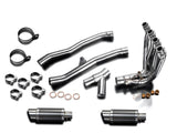 DELKEVIC Kawasaki Ninja ZX-14 (08/11) Full Exhaust System with Mini 8" Carbon Silencers