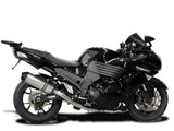 DELKEVIC Kawasaki Ninja ZX-14 (08/11) Full Exhaust System with 13.5" X-Oval Titanium Silencers