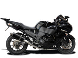 DELKEVIC Kawasaki Ninja ZX-14 (08/11) Full Exhaust System with Stubby 14" Carbon Silencers