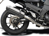 DELKEVIC Kawasaki Ninja ZX-14 (08/11) Full Exhaust System with 13" Tri-Oval Silencers