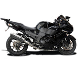 DELKEVIC Kawasaki Ninja ZX-14 (08/11) Full Exhaust System with 13" Tri-Oval Silencers