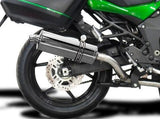 DELKEVIC Kawasaki Versys 1000 Full Exhaust System with Stubby 14" Silencer