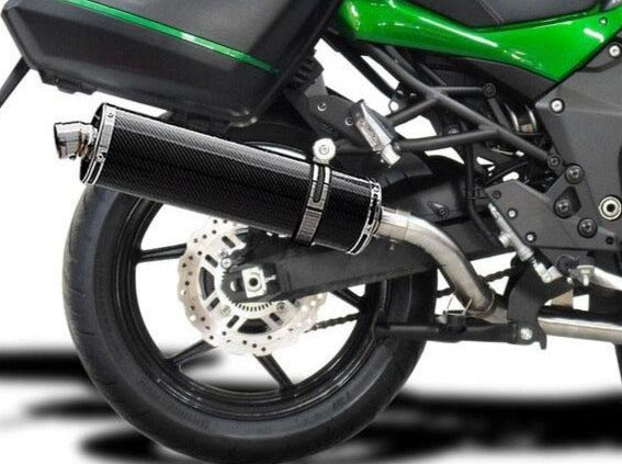 DELKEVIC Kawasaki Versys 1000 Full Exhaust System with Stubby 18