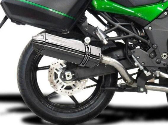 DELKEVIC Kawasaki Versys 1000 Full Exhaust System with 13