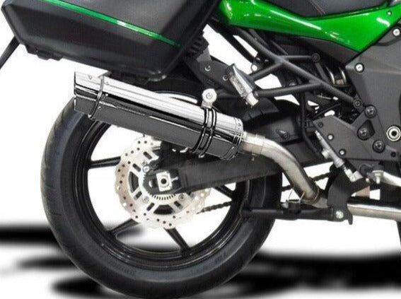 DELKEVIC Kawasaki Versys 1000 Full Exhaust System with SL10 14