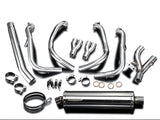 DELKEVIC Suzuki GSXR1300 Hayabusa (08/20) Full 4-1 Exhaust System with Stubby 18" Silencer