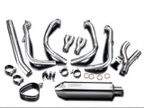 DELKEVIC Suzuki GSXR1300 Hayabusa (08/20) Full 4-1 Exhaust System with 13" Tri-Oval Silencer