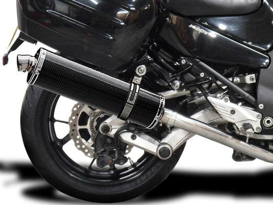 DELKEVIC Kawasaki GTR1400 / Concours 14 Full Dual Exhaust System Stubby 18