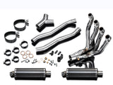 DELKEVIC Kawasaki GTR1400 / Concours 14 Full Dual Exhaust System Stubby 14" Carbon