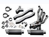 DELKEVIC Kawasaki GTR1400 / Concours 14 Full Dual Exhaust System DL10 14" Carbon – Accessories in the 2WheelsHero Motorcycle Aftermarket Accessories and Parts Online Shop