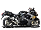 DELKEVIC Suzuki GSXR1300 Hayabusa (08/20) Full De-Cat 4-2 Exhaust System with DS70 9" Carbon Silencers