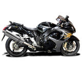 DELKEVIC Suzuki GSXR1300 Hayabusa (08/20) Full De-Cat 4-2 Exhaust System with Stubby 18" Silencers