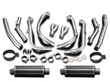 DELKEVIC Suzuki GSXR1300 Hayabusa (08/20) Full De-Cat 4-2 Exhaust System with Stubby 14" Carbon Silencers