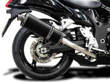 DELKEVIC Suzuki GSXR1300 Hayabusa (08/20) Full De-Cat 4-2 Exhaust System with Stubby 14" Carbon Silencers