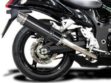 DELKEVIC Suzuki GSXR1300 Hayabusa (08/20) Full De-Cat 4-2 Exhaust System with DL10 14" Carbon Silencers