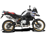 DELKEVIC BMW F750GS / F850GS Slip-on Exhaust SS70 9"