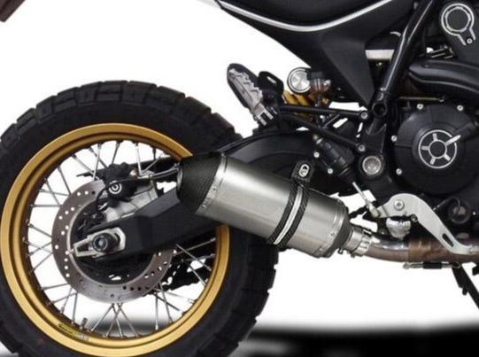 DELKEVIC Ducati Scrambler Desert Sled Slip-on Exhaust 10