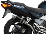 DELKEVIC Honda VFR800 Interceptor (98/01) Full Exhaust System with Mini 8" Carbon Silencer (high level)