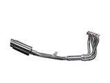 DELKEVIC Honda CBR1100XX Blackbird Full Exhaust System 4-1 with Mini 8" Silencer