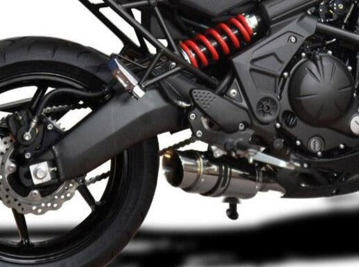 DELKEVIC Kawasaki Versys 650 (07/14) Full Exhaust System with Mini 8