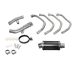 DELKEVIC Suzuki GSF1250 Bandit Full Exhaust System with DS70 9" Carbon Silencer