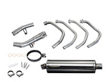 DELKEVIC Suzuki GSF1250 Bandit Full Exhaust System with Stubby 18" Silencer