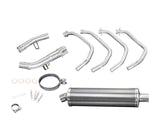 DELKEVIC Suzuki GSF1250 Bandit Full Exhaust System with Stubby 18" Carbon Silencer