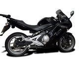 DELKEVIC Kawasaki Ninja 650 (06/11) Full Exhaust System with Stubby 14" Carbon Silencer