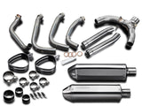 DELKEVIC Honda CBR1100XX Blackbird Full Exhaust System with 13" Tri-Oval Silencers