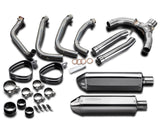 DELKEVIC Honda CBR1100XX Blackbird (96/09) Full Exhaust System with 13" Tri-Oval Silencers – Accessories in the 2WheelsHero Motorcycle Aftermarket Accessories and Parts Online Shop