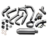 DELKEVIC Honda VFR800 Interceptor (98/01) Full Exhaust System with 13" Tri-Oval Silencer – Accessories in the 2WheelsHero Motorcycle Aftermarket Accessories and Parts Online Shop