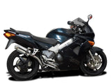 DELKEVIC Honda VFR800 Interceptor (98/01) Full Exhaust System with SS70 9" Silencer (high level)