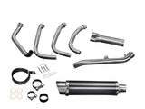 DELKEVIC Honda CBR1100XX Blackbird Full Exhaust System 4-1 with DL10 14" Carbon Silencer