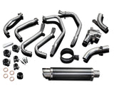 DELKEVIC Honda VFR800 Interceptor (98/01) Full Exhaust System with DL10 14" Carbon Silencer – Accessories in the 2WheelsHero Motorcycle Aftermarket Accessories and Parts Online Shop