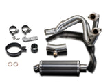 DELKEVIC Kawasaki Ninja 650 / ER-6 Full Exhaust System with Stubby 14" Carbon Silencer