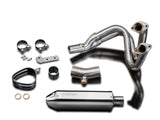 DELKEVIC Kawasaki Ninja 650 / ER-6 Full Exhaust System with 13" Tri-Oval Silencer