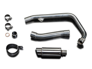 DELKEVIC Honda CBR250R Full Exhaust System with Mini 8" Silencer