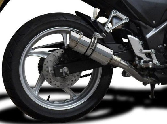 DELKEVIC Honda CBR250R Full Exhaust System with Mini 8