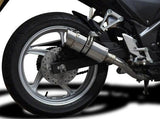 DELKEVIC Honda CBR250R Full Exhaust System with Mini 8" Silencer