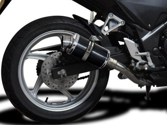 DELKEVIC Honda CBR250R Full Exhaust System with DS70 9