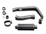 DELKEVIC Honda CBR250R Full Exhaust System with Stubby 14" Carbon Silencer
