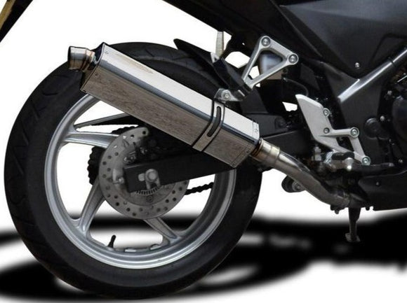 DELKEVIC Honda CBR250R Full Exhaust System with Stubby 17