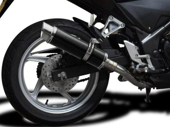 DELKEVIC Honda CBR250R Full Exhaust System with DL10 14
