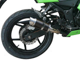 DELKEVIC Kawasaki Ninja 250R (11/13) Full Exhaust System with Mini 8" Carbon Silencer – Accessories in the 2WheelsHero Motorcycle Aftermarket Accessories and Parts Online Shop