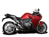 DELKEVIC Honda VFR1200F Interceptor Slip-on Exhaust SS70 9" – Accessories in the 2WheelsHero Motorcycle Aftermarket Accessories and Parts Online Shop