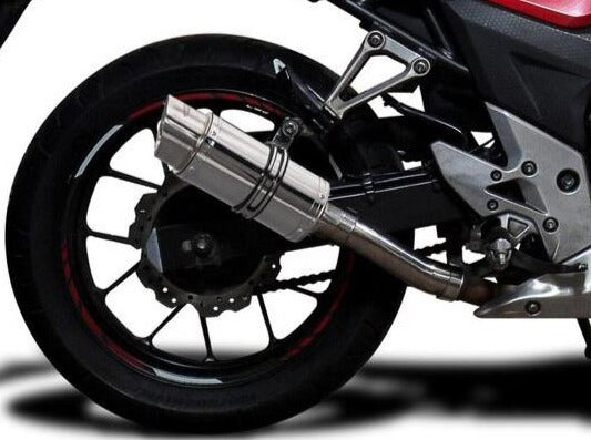 DELKEVIC Honda CB500 / CBR500R Full Exhaust System with Mini 8