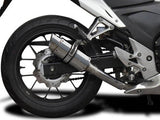 DELKEVIC Honda CB500F (13/18) Slip-on Exhaust Mini 8"